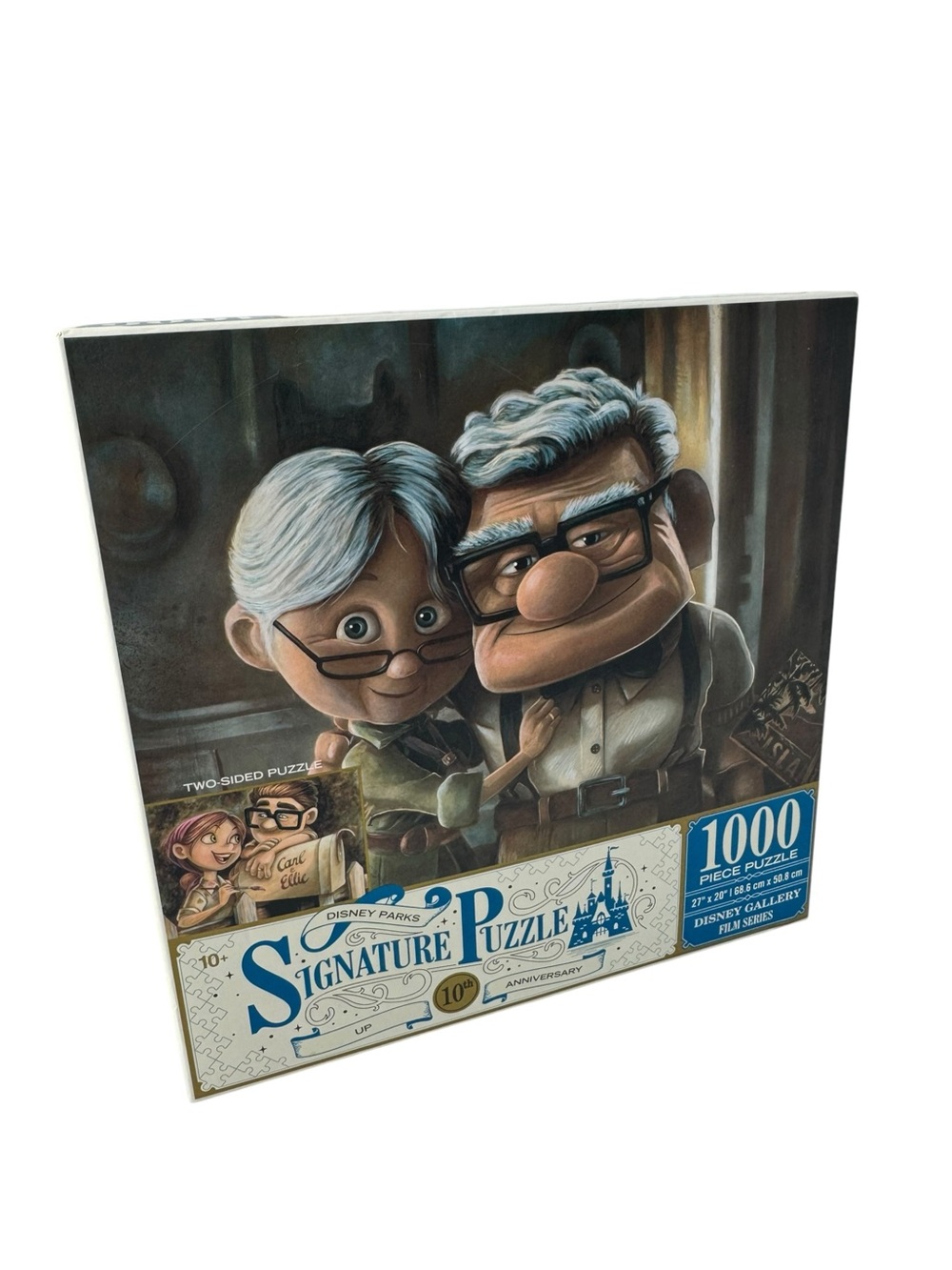Like New Sealed Disney Parks Carl & Ellie Up Film Signature Puzzle